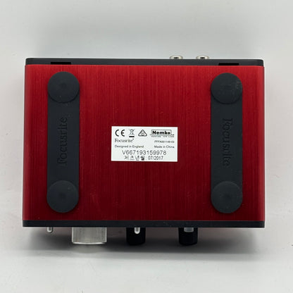 Focusrite Scarlett Solo 2nd Generation USB Audio Interface FFFA001149-03