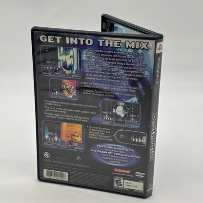 Beatmania (Sony PlayStation 2 PS2, 2006) w/ DJ Controller
