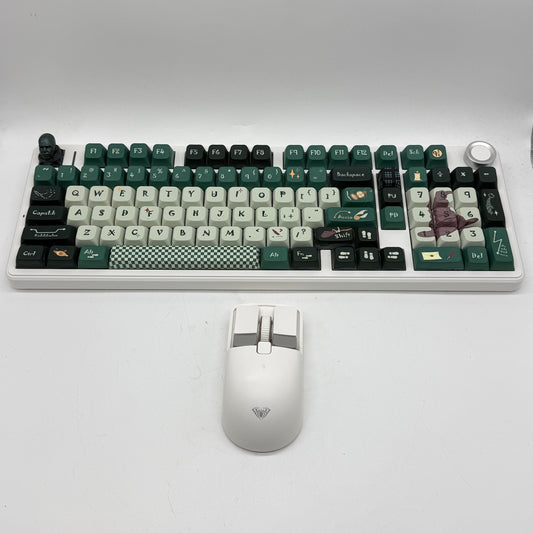 AULA F99 Pro RGB Bluetooth Wireless Mechanical Keyboard w/ Harry Potter Key Caps