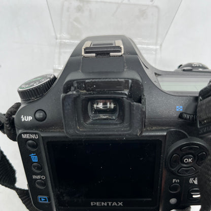 Broken Pentax K100D 6.1MP K-Mount Digital SLR DSLR Camera 4130 Shutter Count