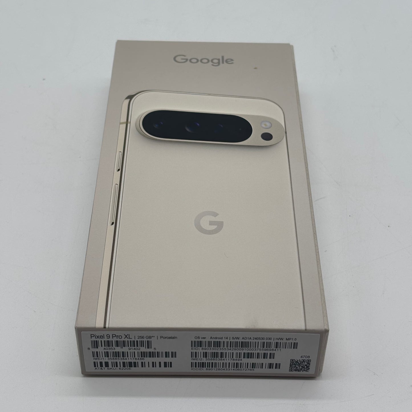 Unlocked Google Pixel 9 Pro XL 256GB Porcelain GGX8B
