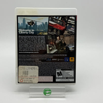 Grand Theft Auto IV (Sony PlayStation 3 PS3, 2008)