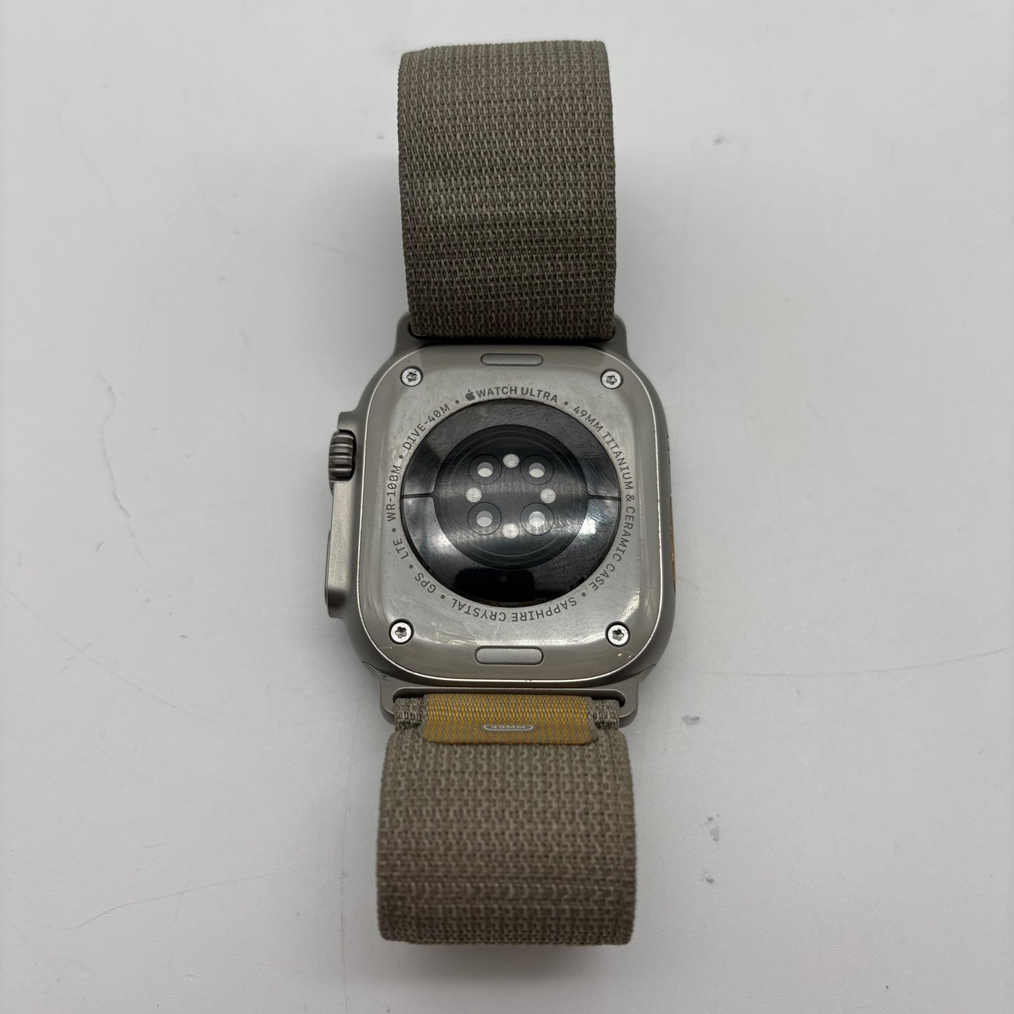 Unlocked Apple Watch Ultra 2 49MM Titanium Aluminum Olive Alpine Loop MX4H3LW/A