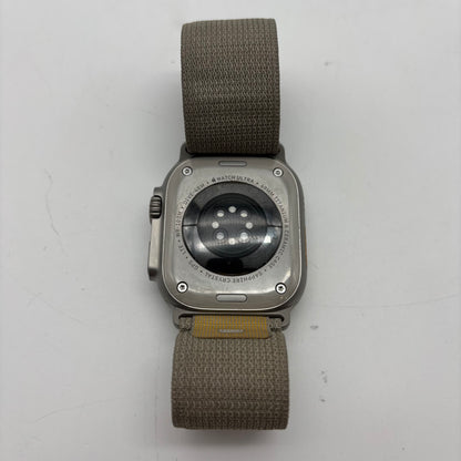 Unlocked Apple Watch Ultra 2 49MM Titanium Aluminum Olive Alpine Loop MX4H3LW/A