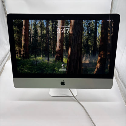 2019 Apple iMac 21.5" i5 3.0GHz 8GB RAM 1TB Fusion Silver A2116