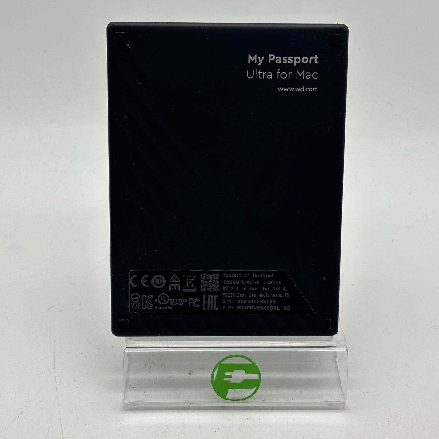 Western Digital WD Portable My Passport Ultra for Mac 4TB USB-C  
