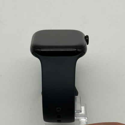GPS Only Apple Watch Series 10 46MM Jet Black Aluminum Black Sport Band A3003
