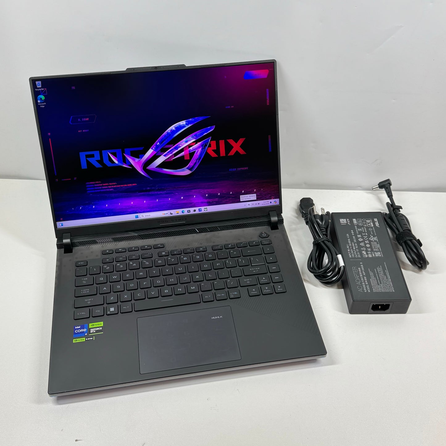 ASUS ROG Strix SCAR 16 G634J 16" i9-14900HX 2.2GHz 32GB RAM 1TB SSD RTX 4080