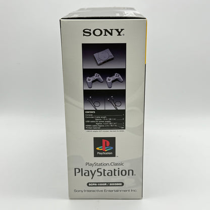 New Sony PlayStation Classic Gray Console Gaming System SCPH-1000R