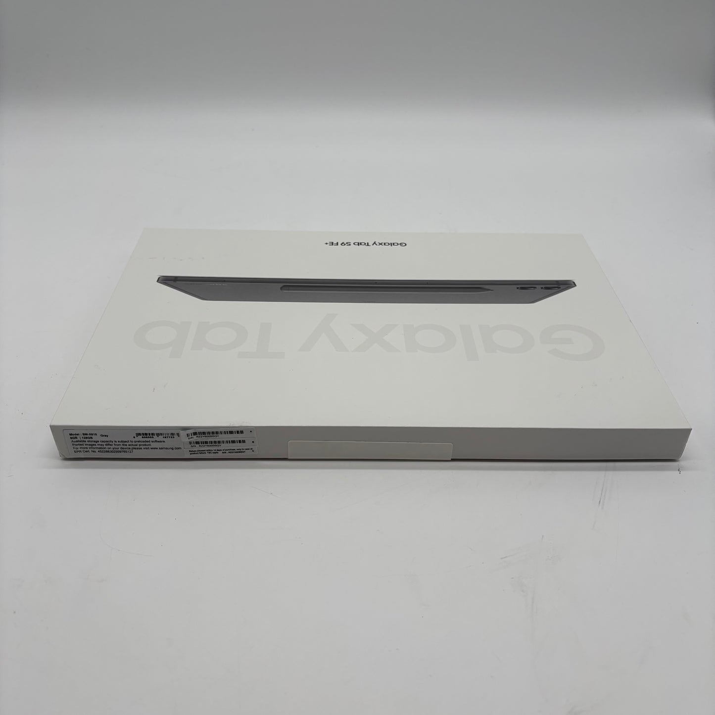 New WiFi Only Samsung Galaxy Tab S9 FE+ 12.4" 128GB Gray SM-X610