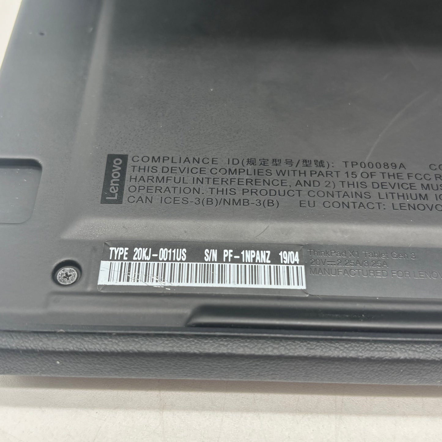 Lenovo ThinkPad X1 2-in-1 Gen 8 14" i7-8665U 1.9GHz 8GB RAM 256GB SSD