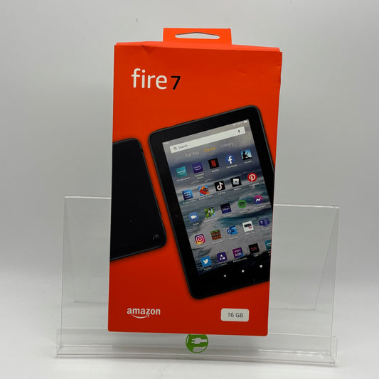 New WiFi Only Amazon Kindle Fire 7 12th Gen 16GB Black