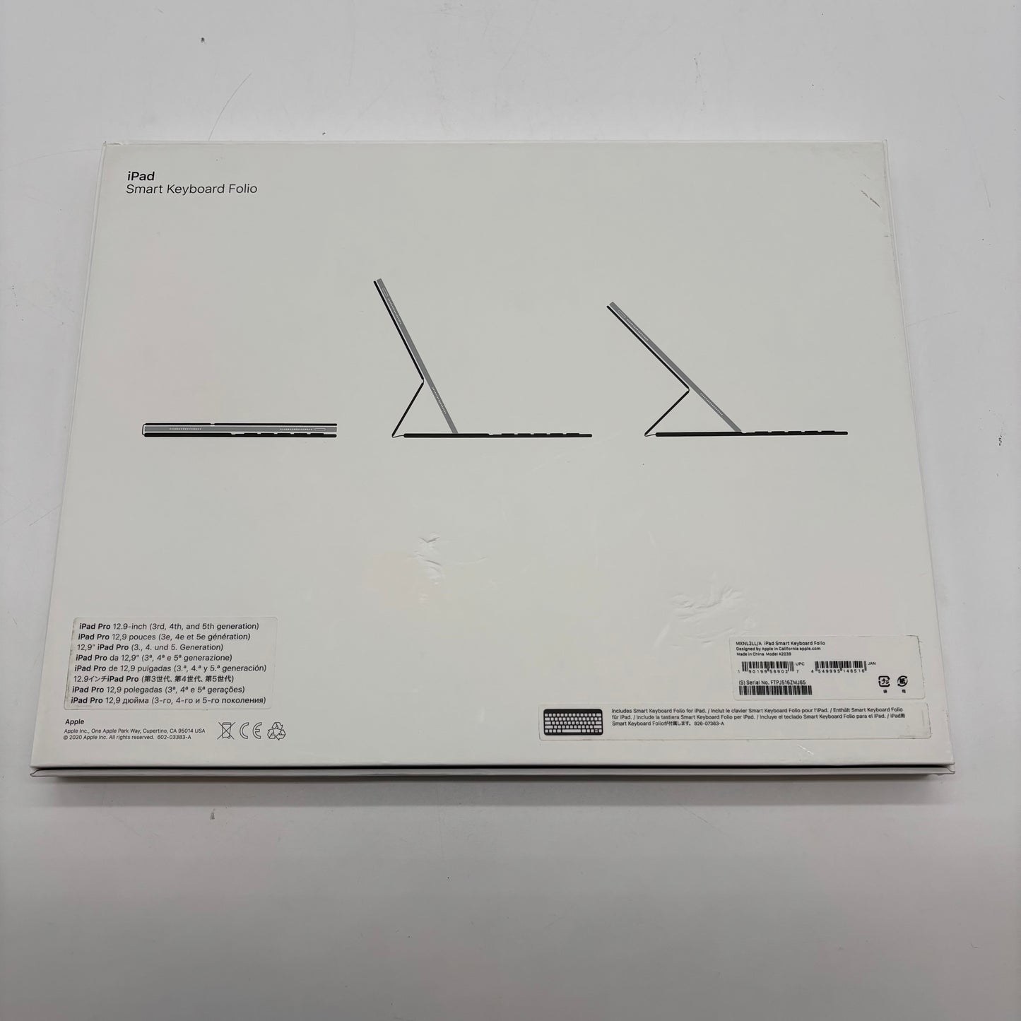 Apple Magic 12.9" Smart Keyboard Folio Case Black