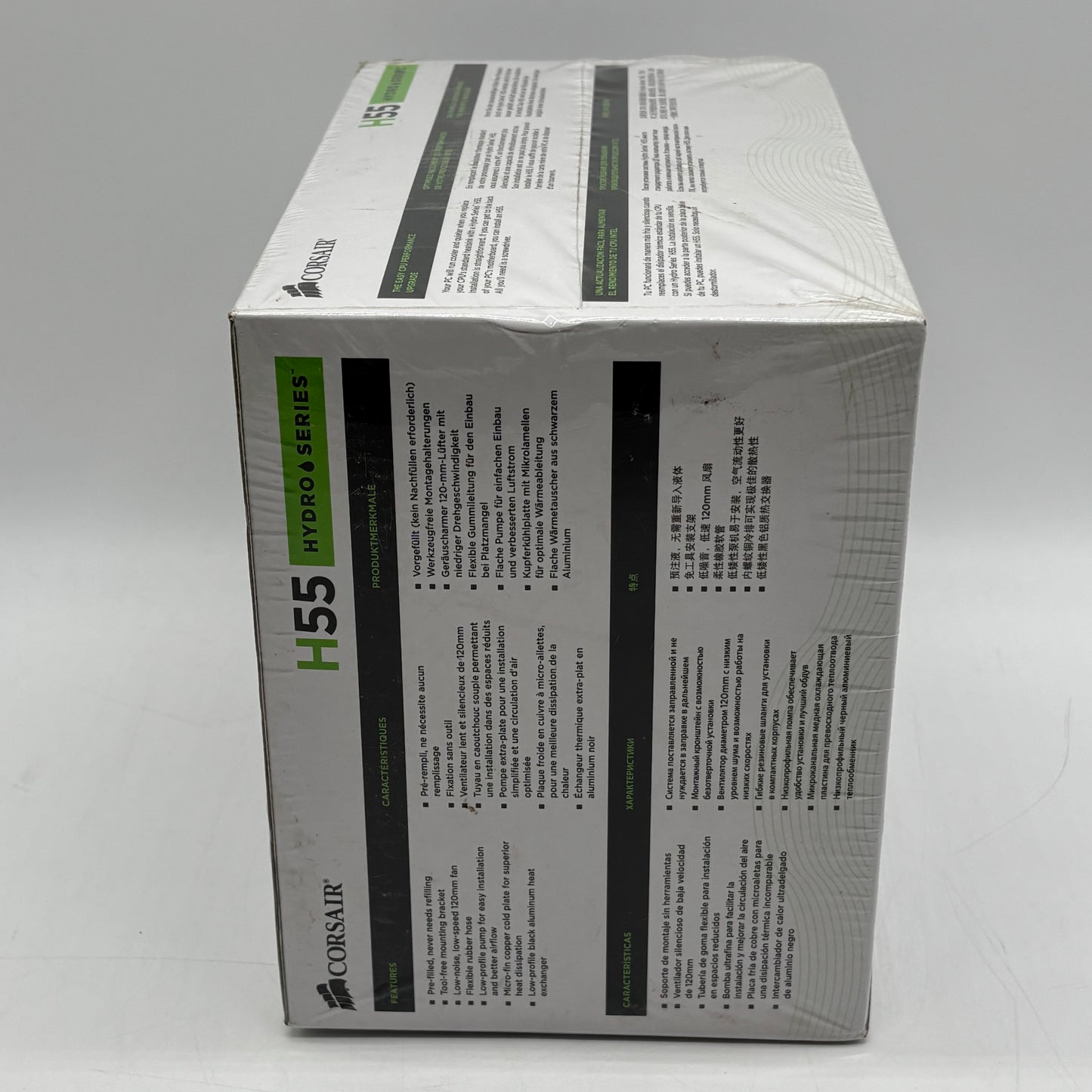 New Corsair Hydro Series  Liquid CPU Cooling Upgrade Kit H55