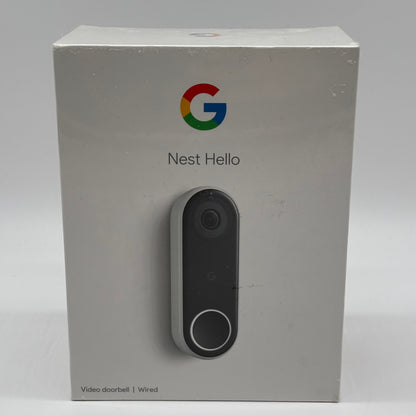 New Google Nest Hello Doorbell Wired Doorbell Camera NC5100US