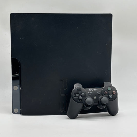 Sony PlayStation 3 Slim PS3 160GB Black Console Gaming System CECH-2501B
