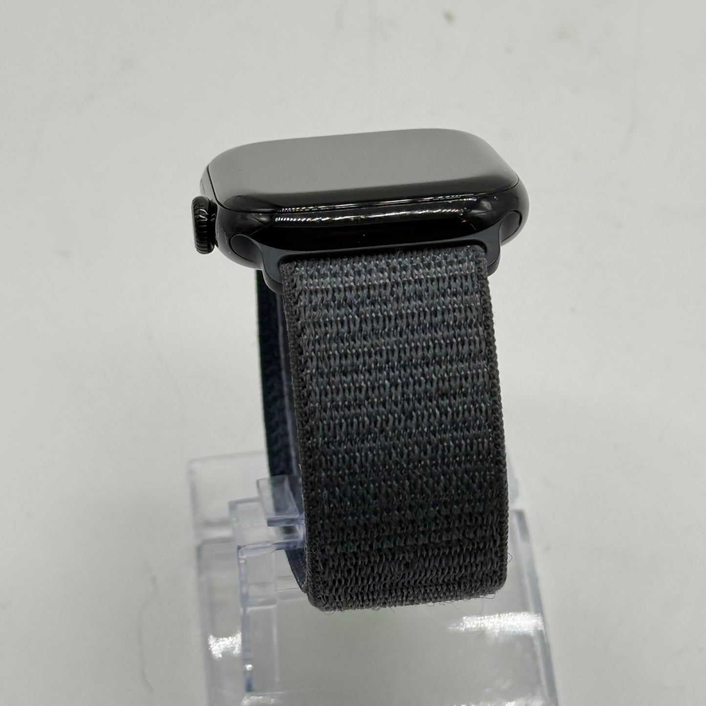 GPS Only Apple Watch Series 10 46MM Jet Black Aluminum Dark Gray Sport Loop