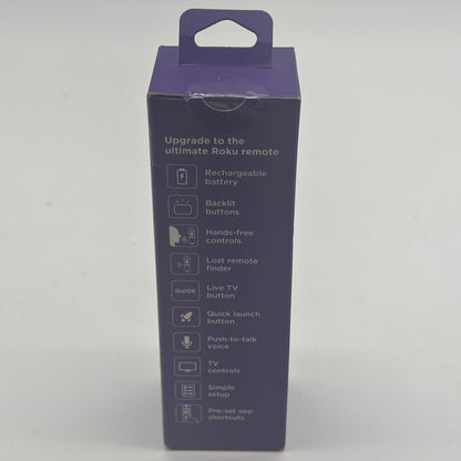 New Roku Voice Remote Pro Rechargeable TV Remote RCB1R