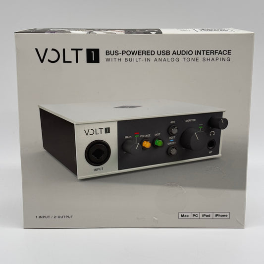 Volt USB Audio Interface BUS-Powered w/ Built in Analog Tone Shaping
