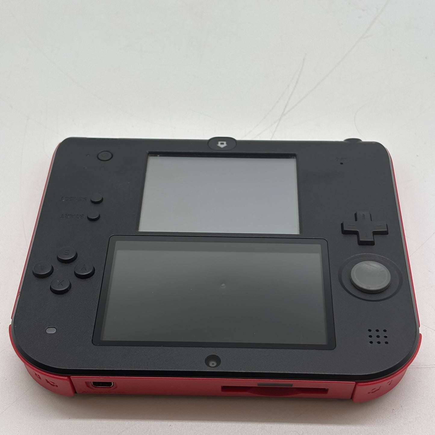 Nintendo 2DS Handheld Game Console FTR-001 Black/Red
