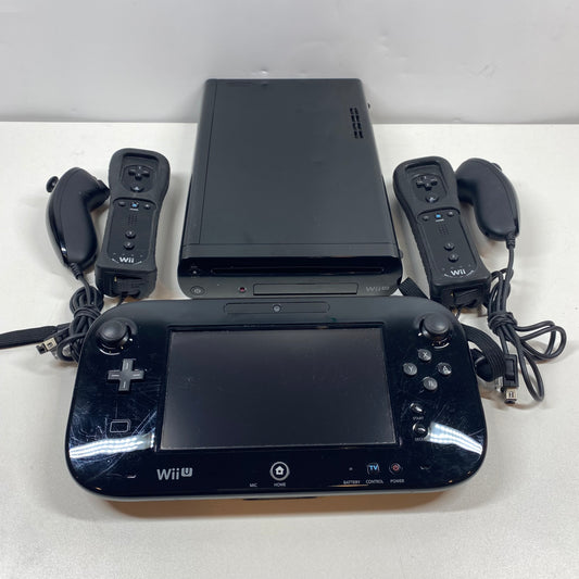 Nintendo Wii U Video Game Console WUP-101 02 Black