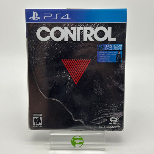 Control [Deluxe Edition] (Sony PlayStation 4 PS4, 2019) New Sealed