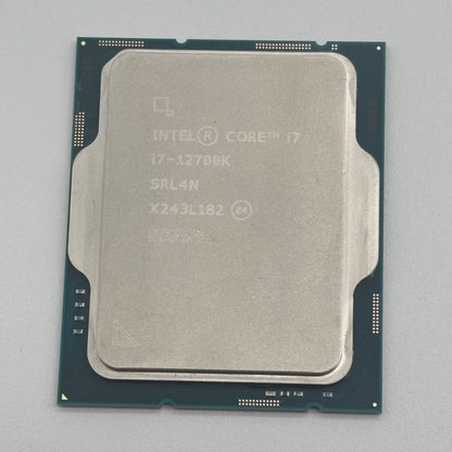Intel i7-12700k 3.60GHz 12 Core SRL4N 20 Thread LGA 1700
