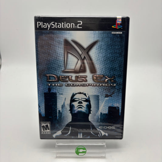 Deus Ex: The Conspiracy (Sony PlayStation 2 PS2, 2002) New Sealed