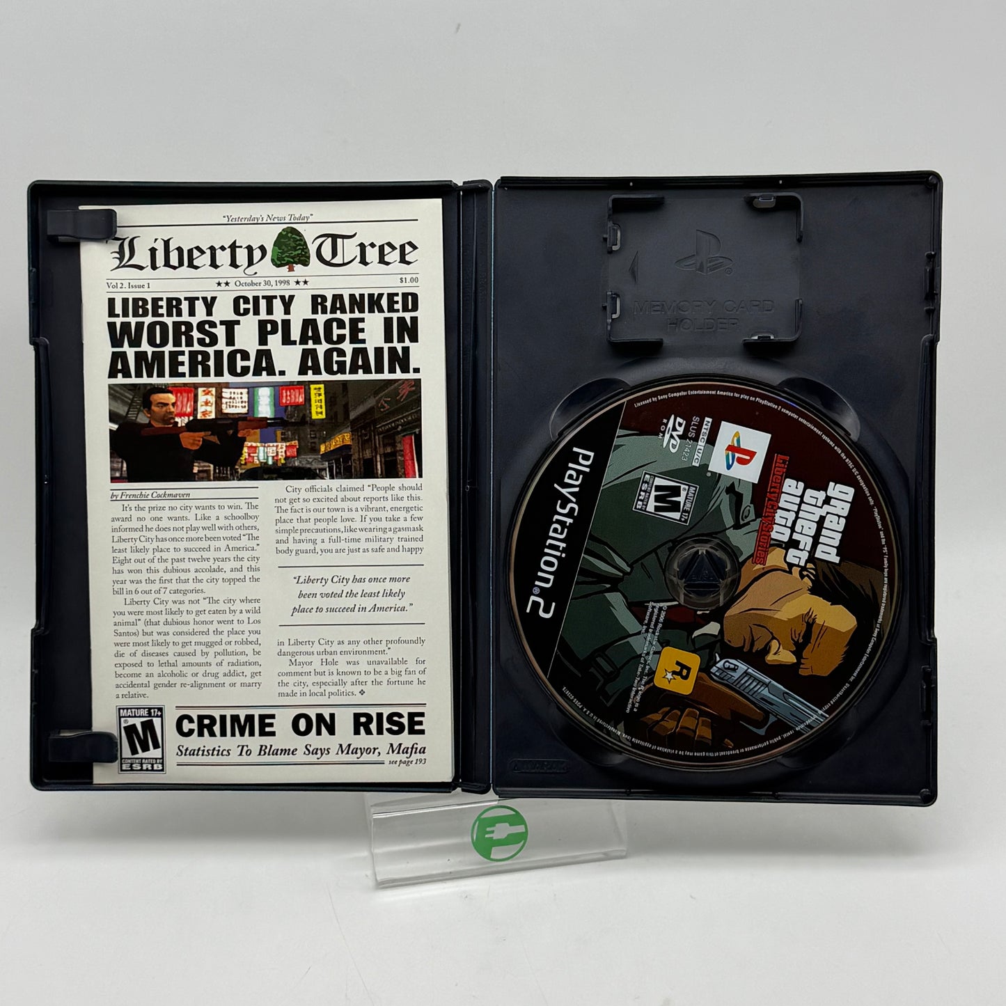 Grand Theft Auto Liberty City Stories (Sony PlayStation 2 PS2, 2006)