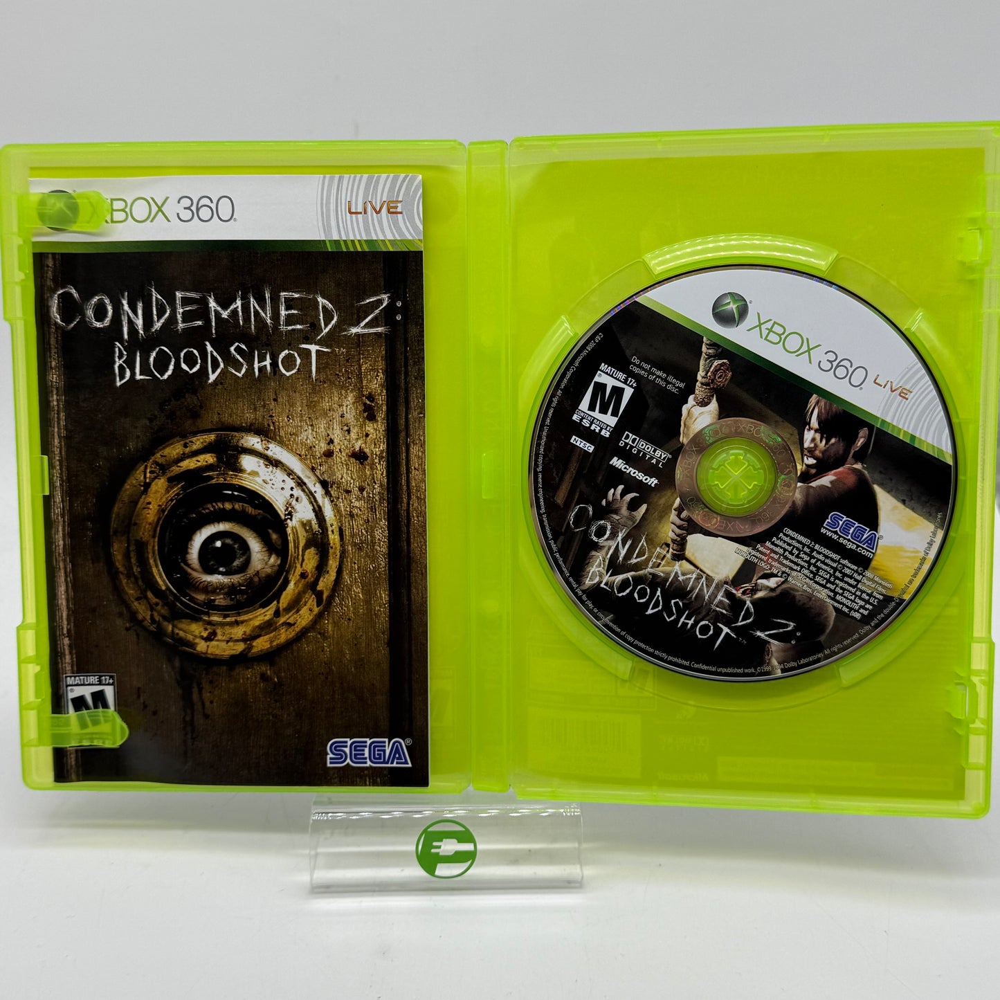 Condemned 2 Bloodshot (Microsoft Xbox 360, 2008)