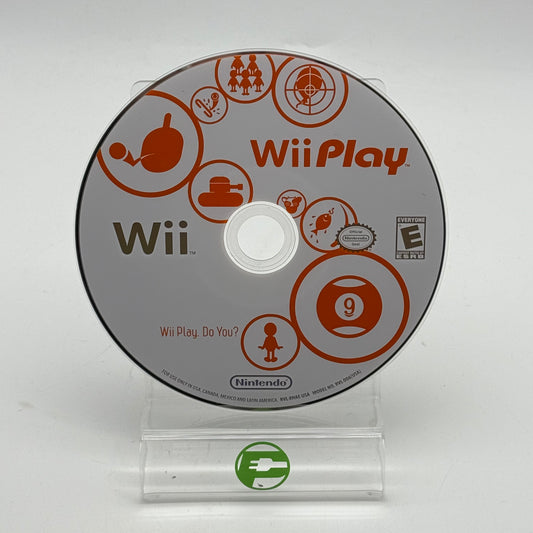 Wii Play (Nintendo Wii, 2007) Disc Only