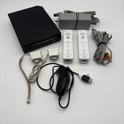 Nintendo Wii Video Game Console RVL-101 Black
