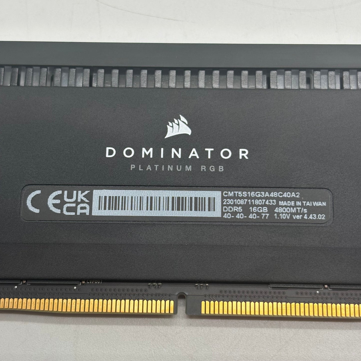 Corsair Dominator Platinum RGB 32GB (2x16GB) RAM DDR5 4800MT/s