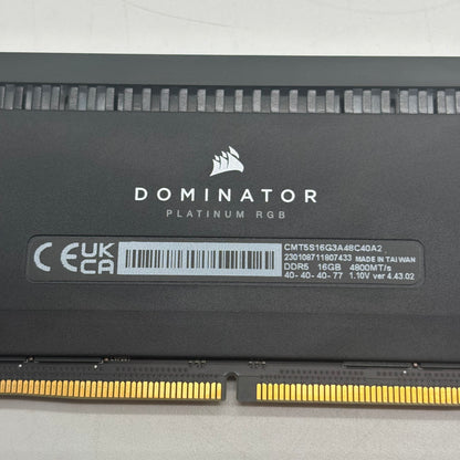 Corsair Dominator Platinum RGB 32GB (2x16GB) RAM DDR5 4800MT/s