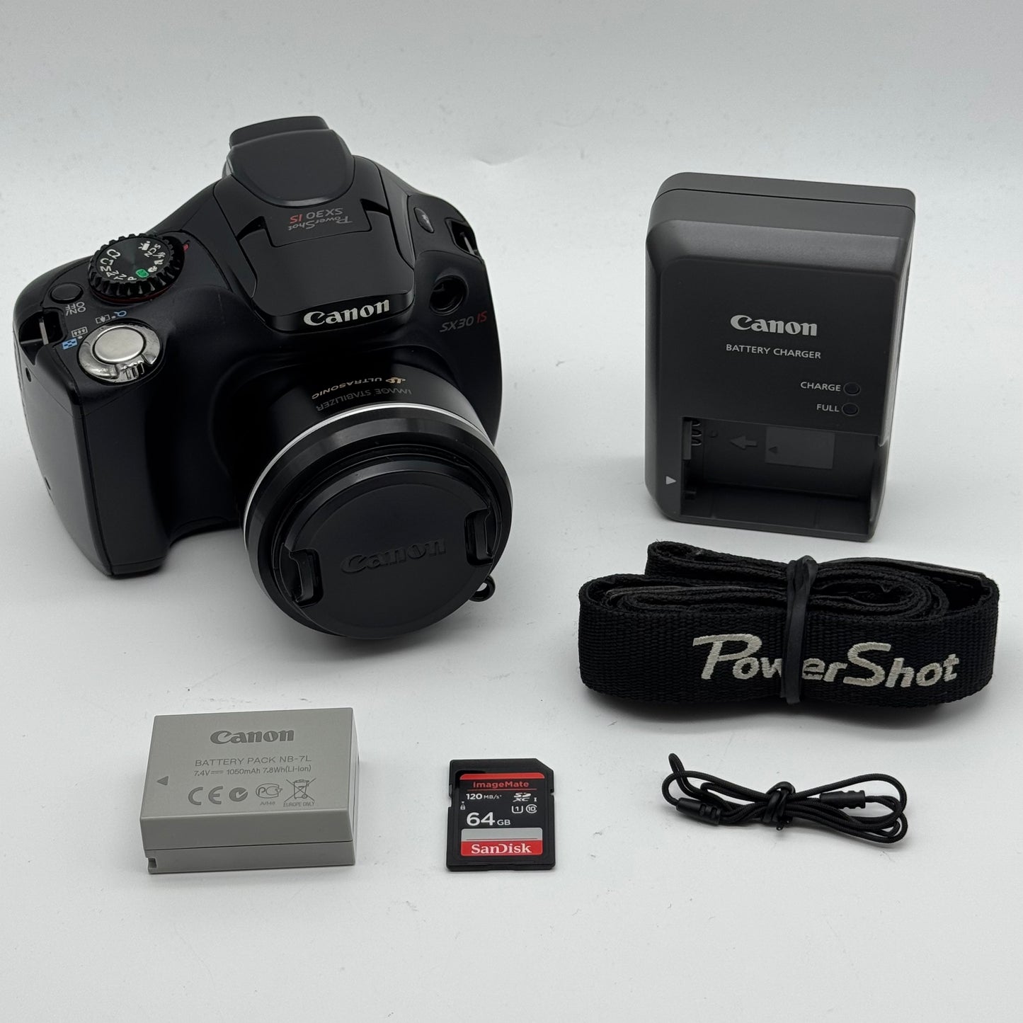 Canon Powershot SX30IS 14.1MP Digital Camera 720p HD 35x Optical Zoom