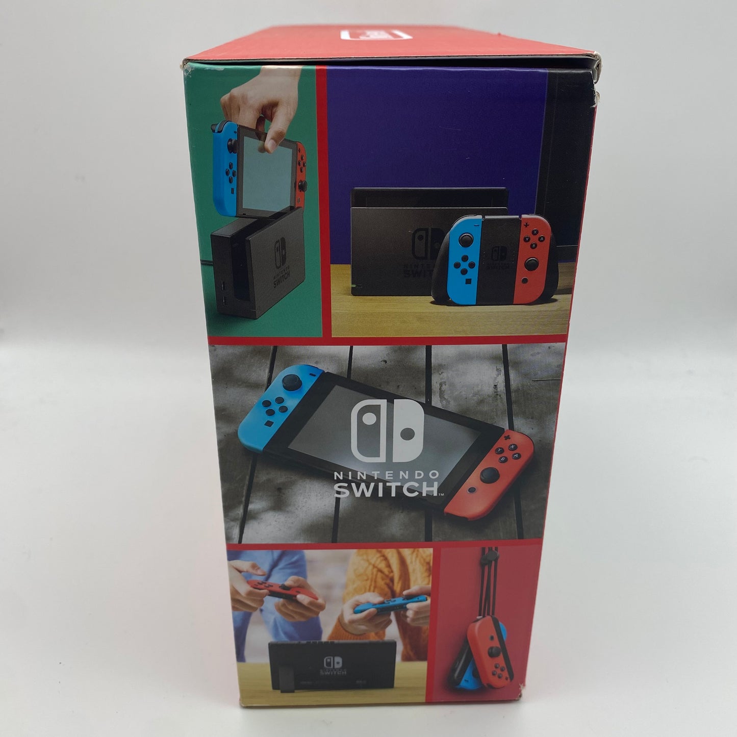 Nintendo Switch v2 Video Game Console HAC-001(-01)  Red/Blue