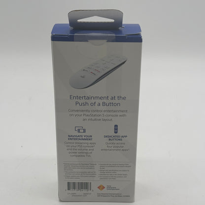New Sony Media Remote For PS5 White CFI-ZMR1