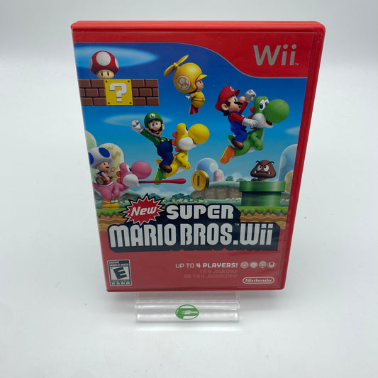 Nintendo Wii New Super Mario Bros. (2009) *CIB*