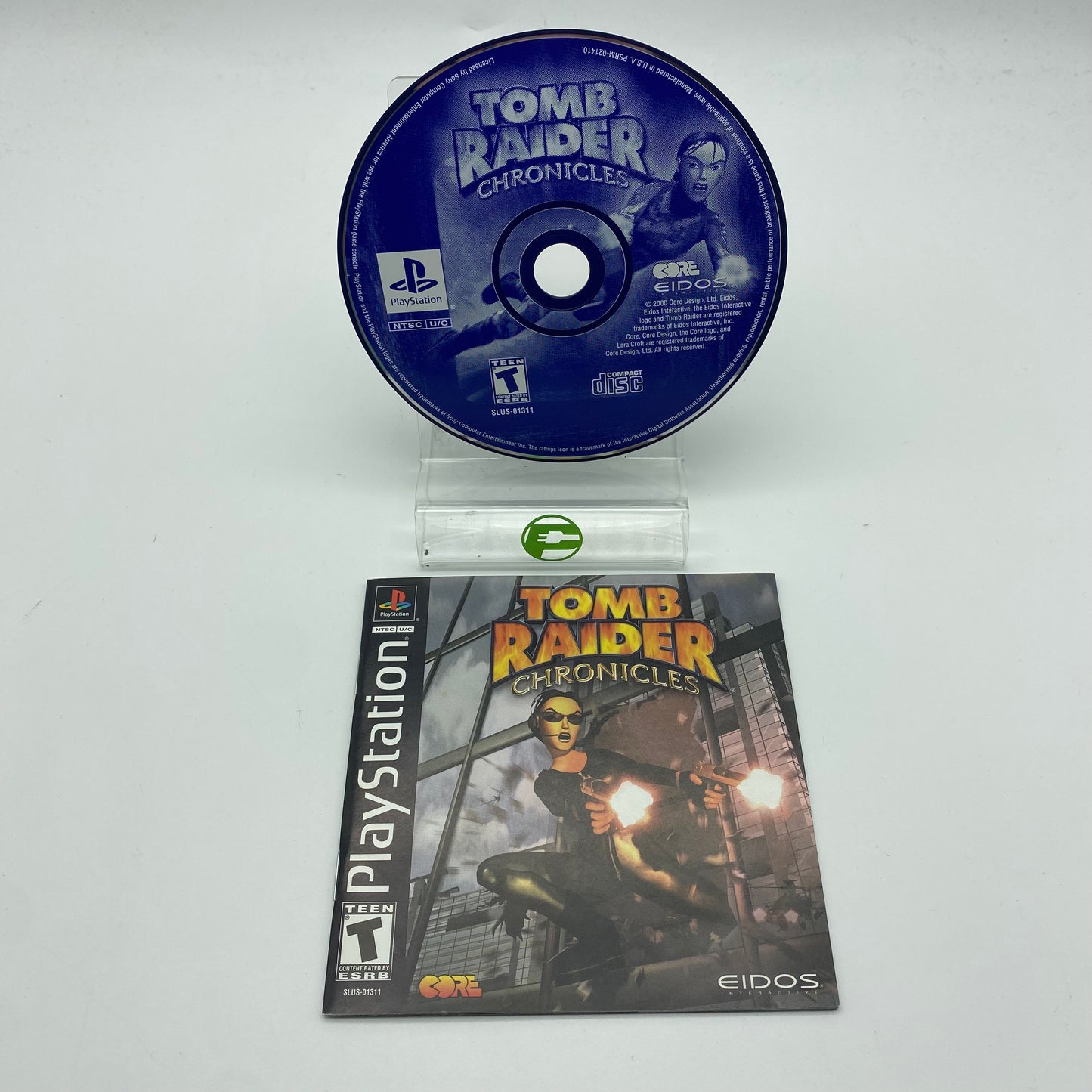 Tomb Raider Chronicles  (Sony PlayStation 1 PS1,  2000)  Disc Only