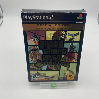 Grand Theft Auto San Andreas (Sony PlayStation 2 PS2, 2005) Special Edition