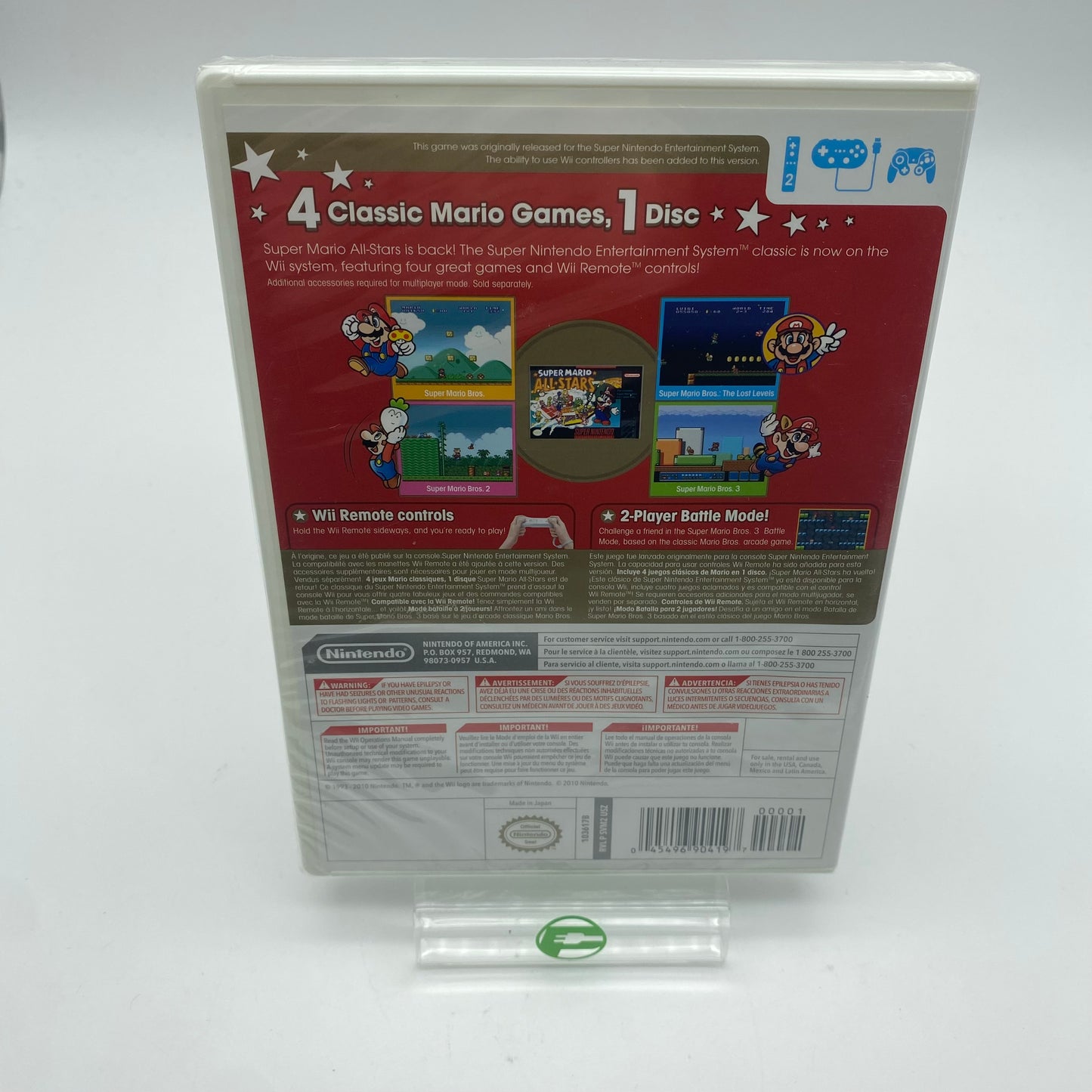 New Super Mario All-Stars [Nintendo Selects] Brand New (Nintendo Wii,  2016)