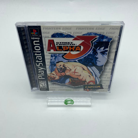 Street Fighter Alpha 3  (Sony PlayStation 1 PS1,  1999)