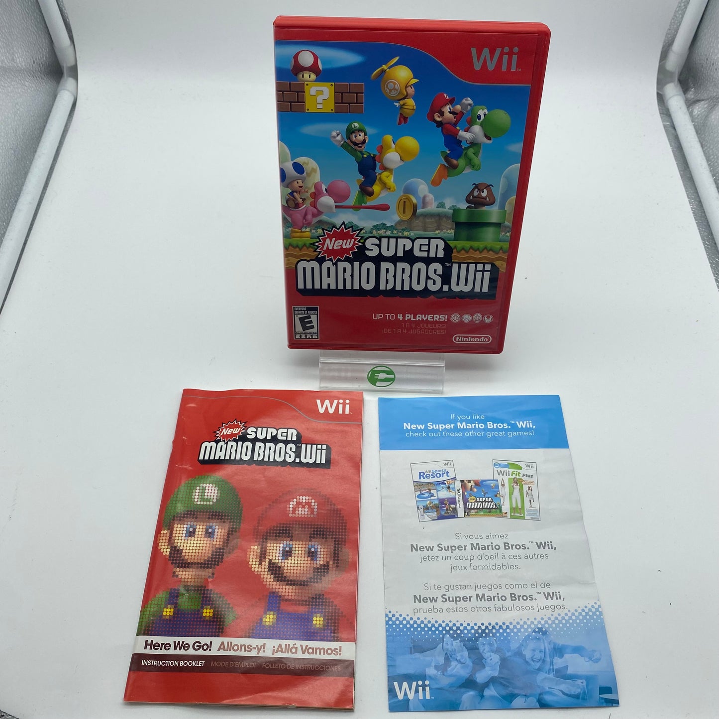 Nintendo Wii New Super Mario Bros. (2009) *CIB*