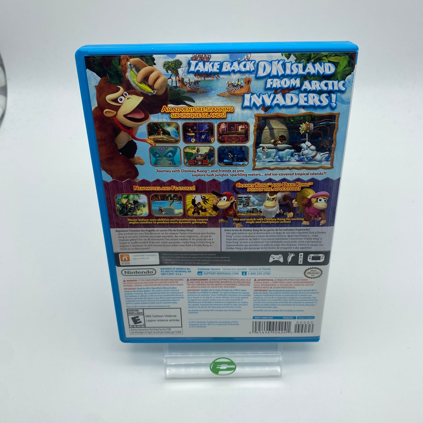 Donkey Kong Country: Tropical Freeze (Nintendo Wii U, 2014)