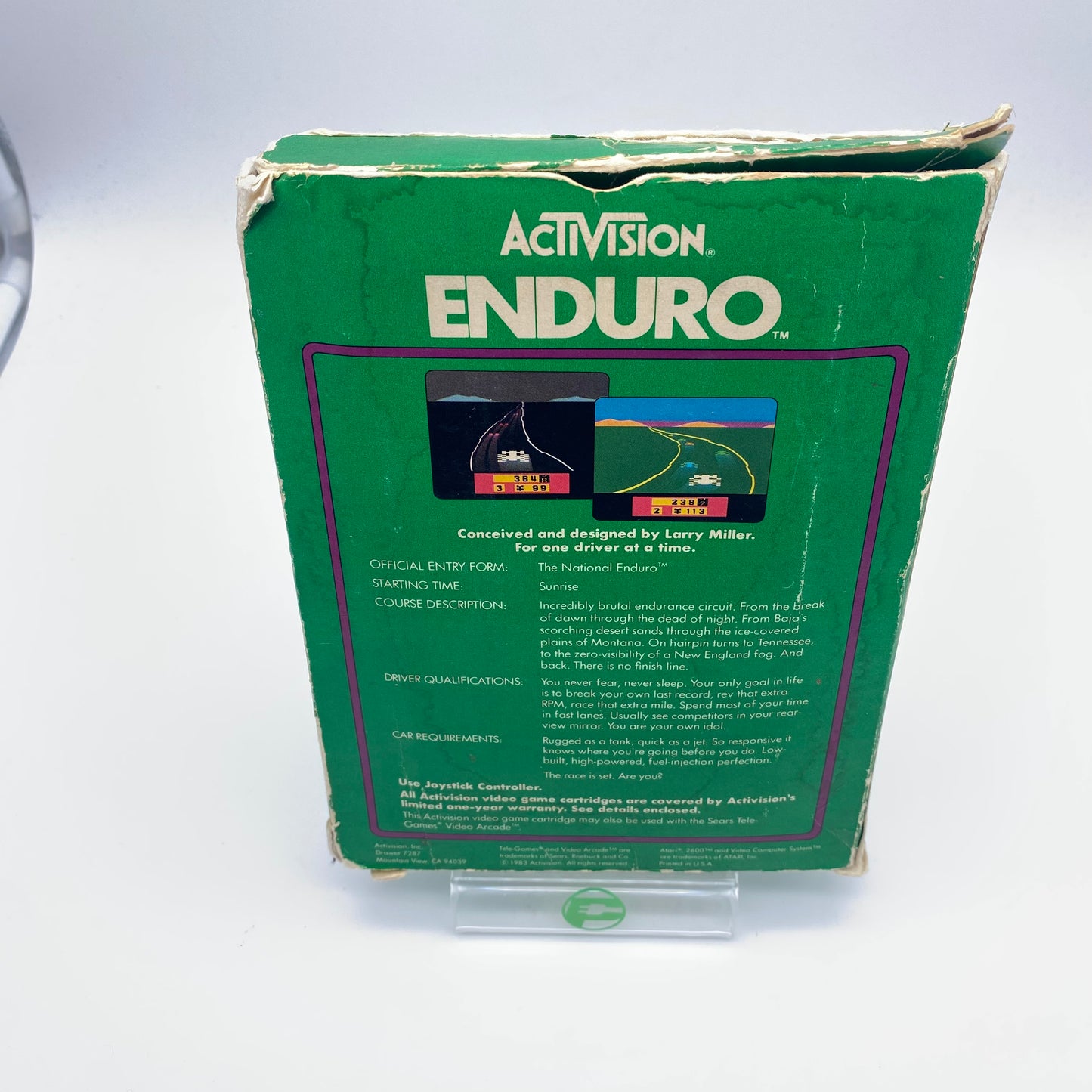 Enduro  (Atari 2600,  1982)