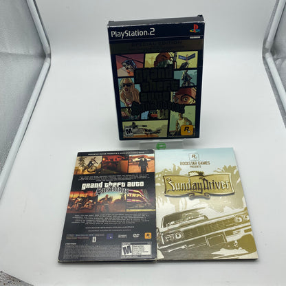 Grand Theft Auto San Andreas (Sony PlayStation 2 PS2, 2005) Special Edition