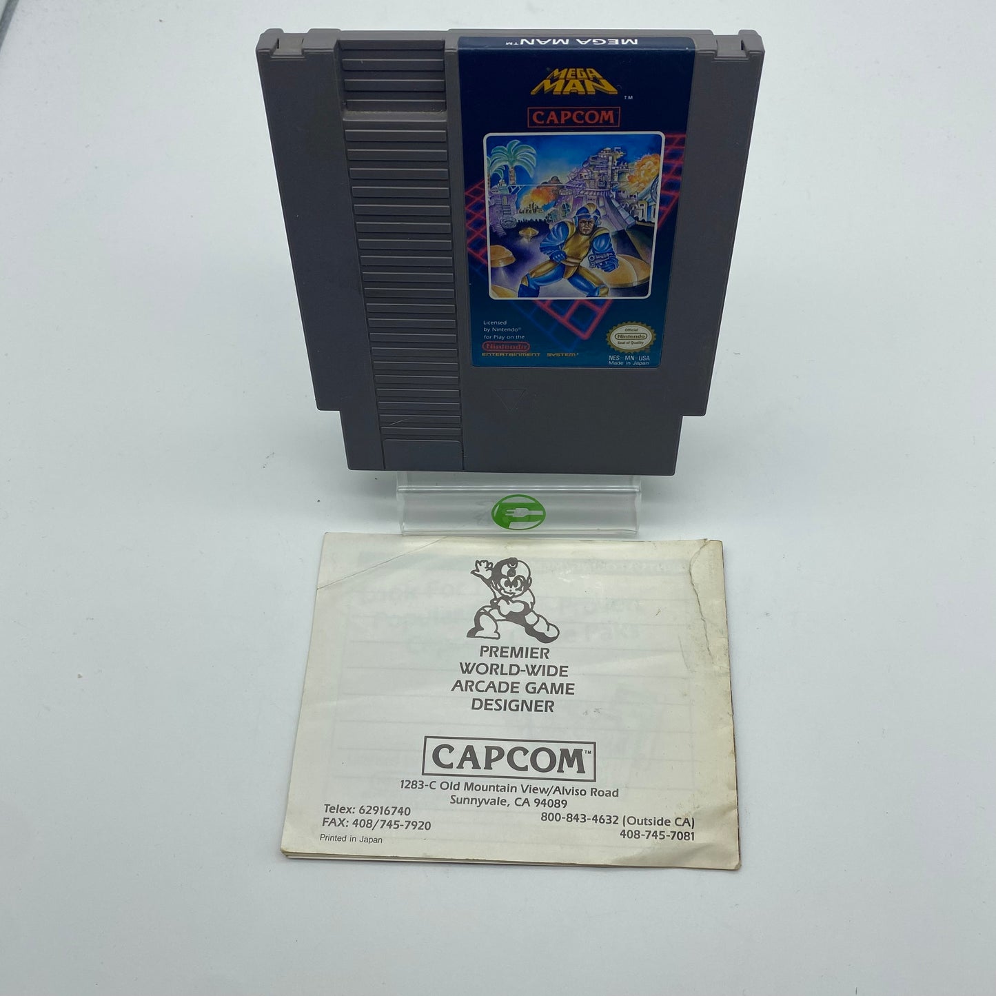 Mega Man (Nintendo NES,  1987)  Cartridge Only