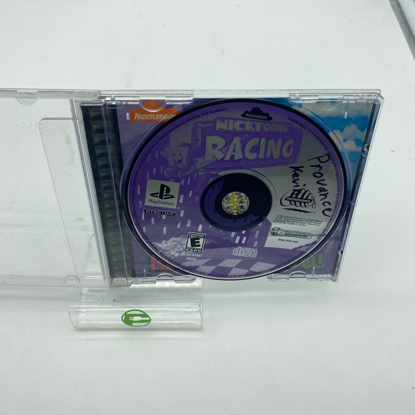 Nicktoons Racing  (Sony PlayStation 1 PS1,  2001)