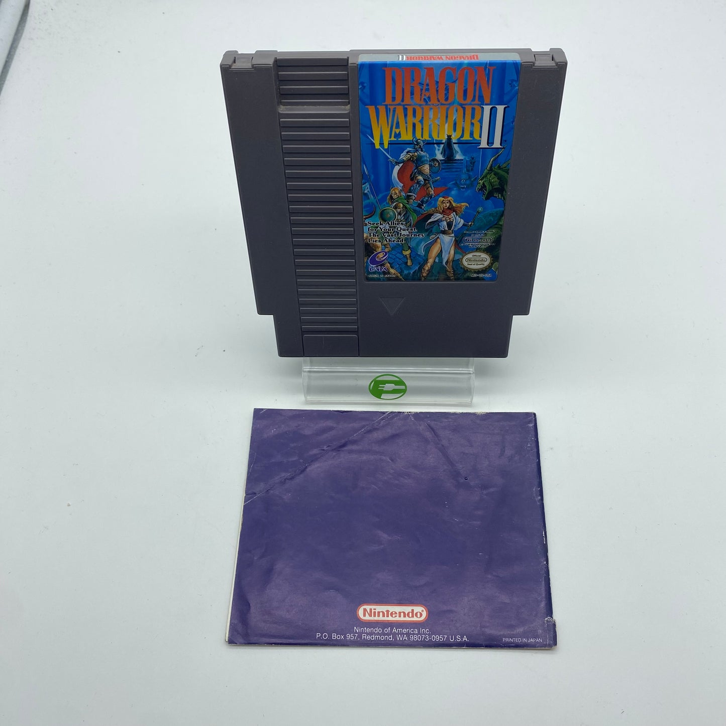 Dragon Warrior II  (Nintendo NES,  1990)  Cartridge Only