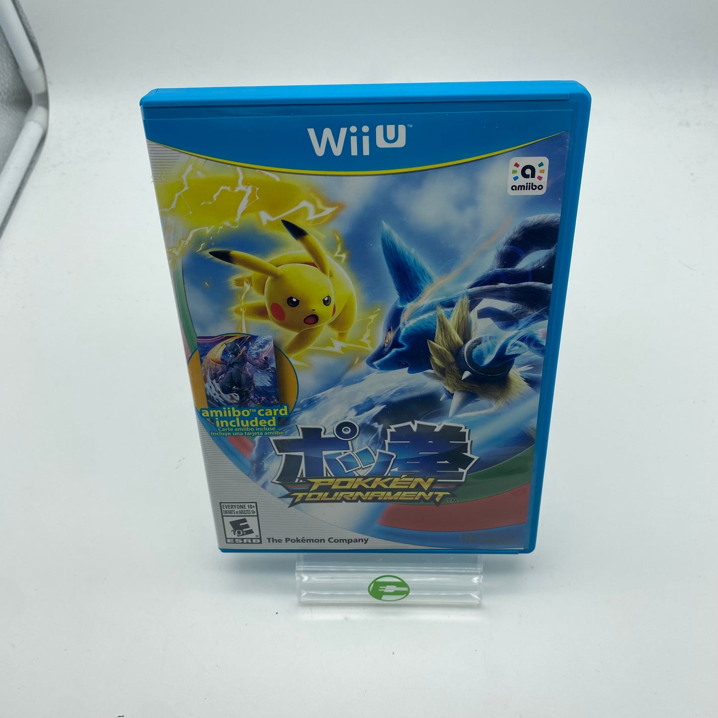 Pokken Tournament   (Nintendo Wii U,  2016)  Disc Only